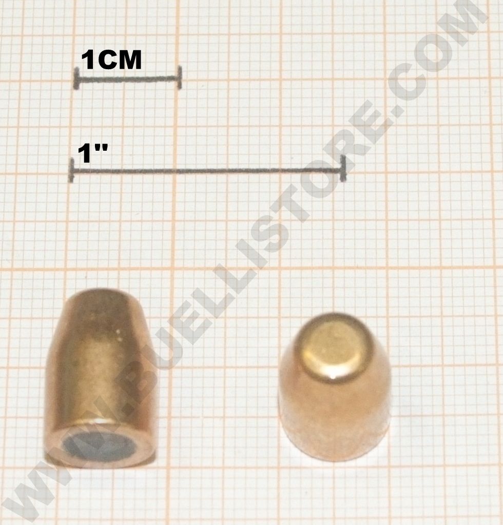 FIOCCHI PALLE FMJTC - TRONCO CONICO BLINDATE CAL. 10mm - 40 S&W - 500 PZ 