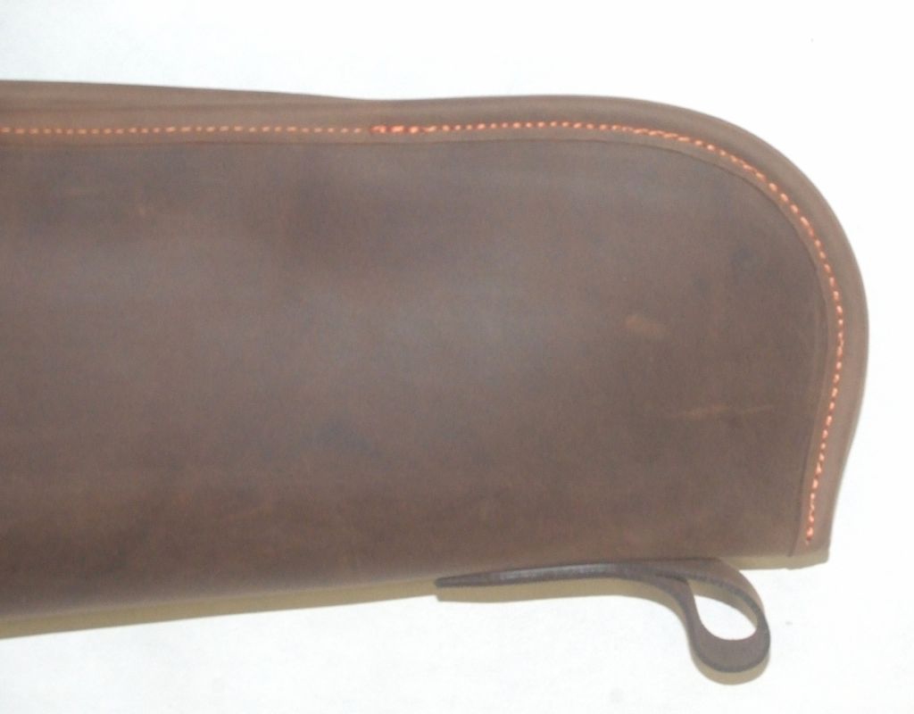 RISERVA FODERO FUCILE IN PELLE AGNELLATO PER FUCILI - 110 CM