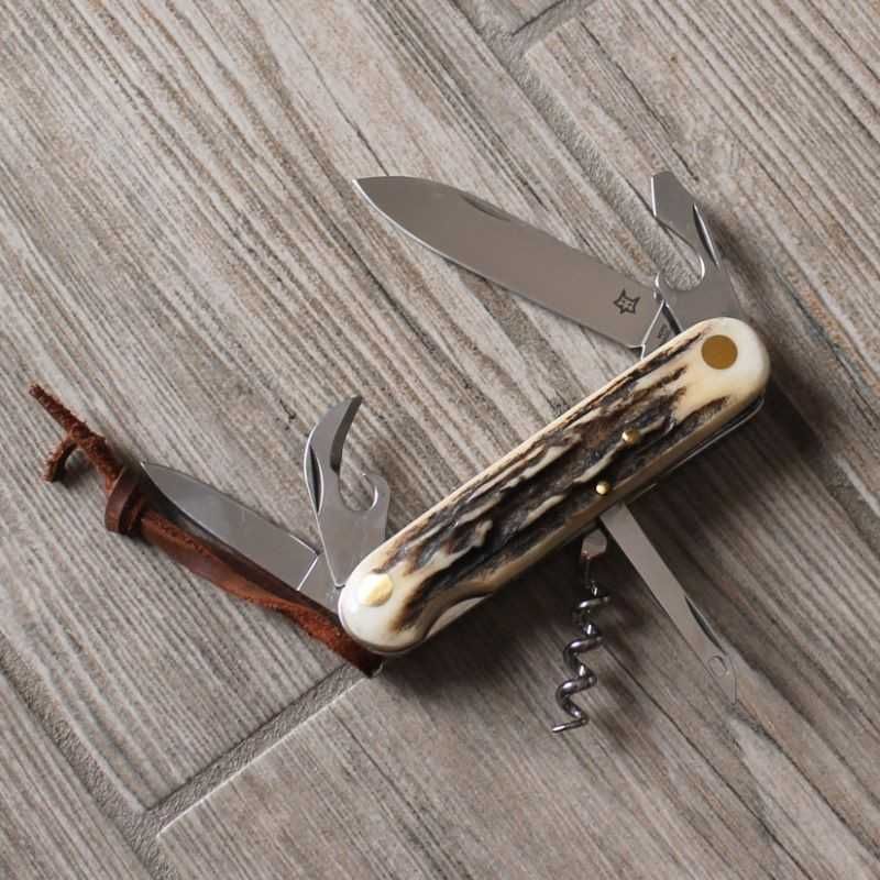 COLTELLO FOX MULTIUSO DA TASCA M390