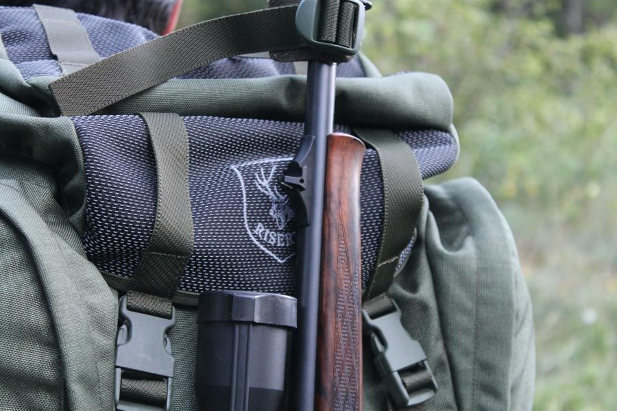 ZAINO A VOLUME VARIABILE CON TASCA PER CARABINA - RISERVA