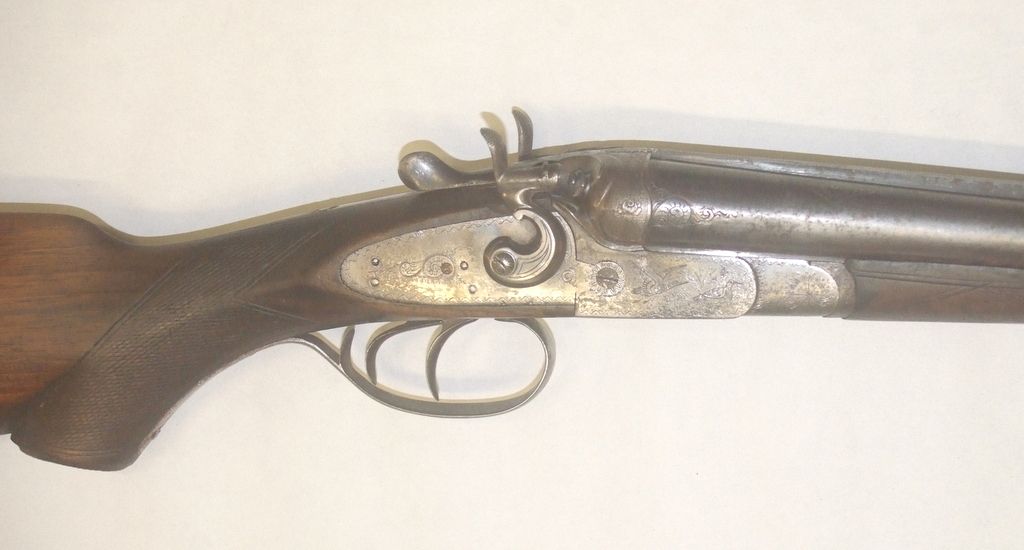 FUCILE DOPPIETTA CANI ESTERNI CALIBRO 12 DISATTIVATA - INERTE - MARCA R.DALE ARMI BRESCIA - 1960