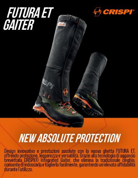 CRISPI GHETTE FUTURA ET GAITER COLOR ANTRACITE