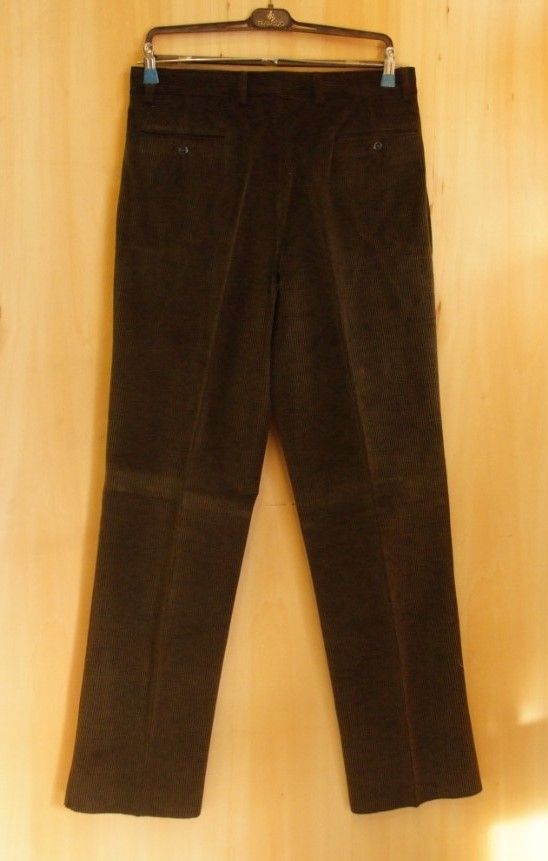 PANTALONI GAMBA VELLUTO TG:50