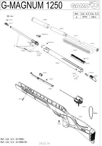 ESPLOSI GAMO CARABINE 