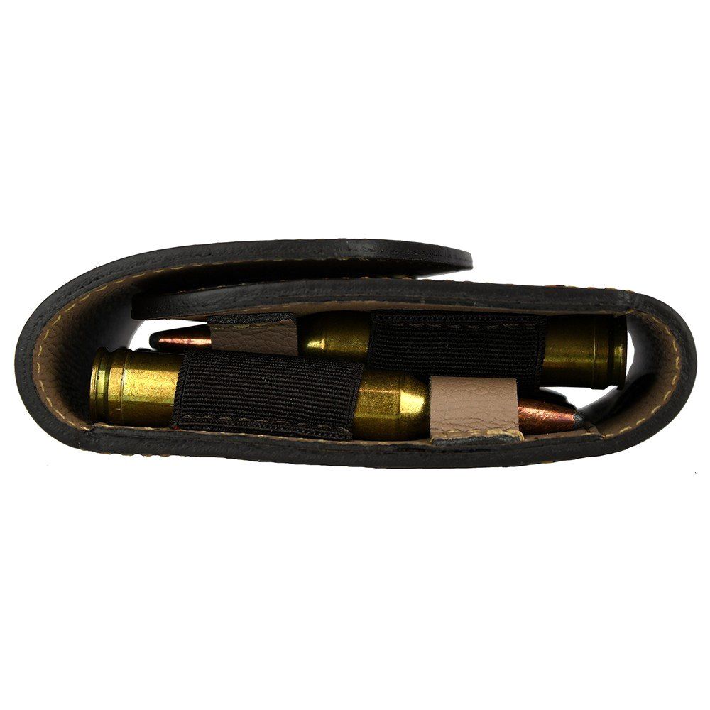 ARTIPEL GIBERNA IN PELLE PER cal. 223 - 300 Winchester | 7 Celle