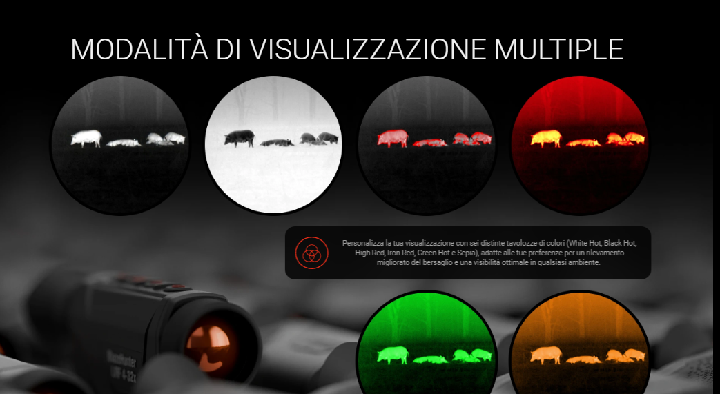 NOVITA' 11/2024 - MONOCULARE TERMICO ATN BLAZEHUNTER 640X512 35mm 2.5-20x