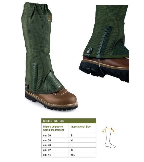 riserva ghetta impermeabile per la caccia 