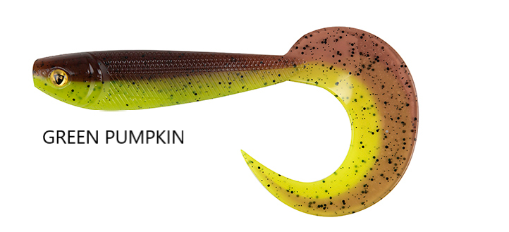 FOX RAGE -  GRUB CON CODA ALTAMENTE ATTRATTIVA ULTRA UV PRO GREEN PUMPKIN
