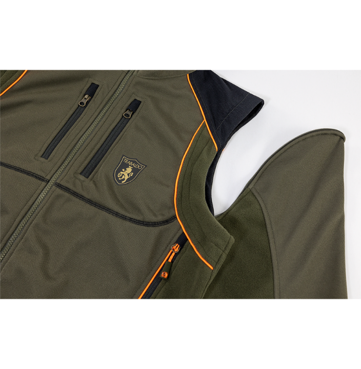 TRABALDO - ANTARES WINTER PILE ANTIVENTO CON MANICHE STACCABILE