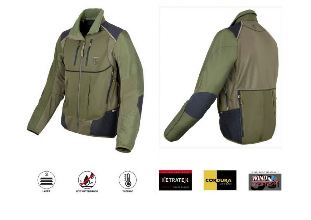 TRABALDO HURRICANE - GIACCA ANTIVENTO TRASPIRANTE TG. XL