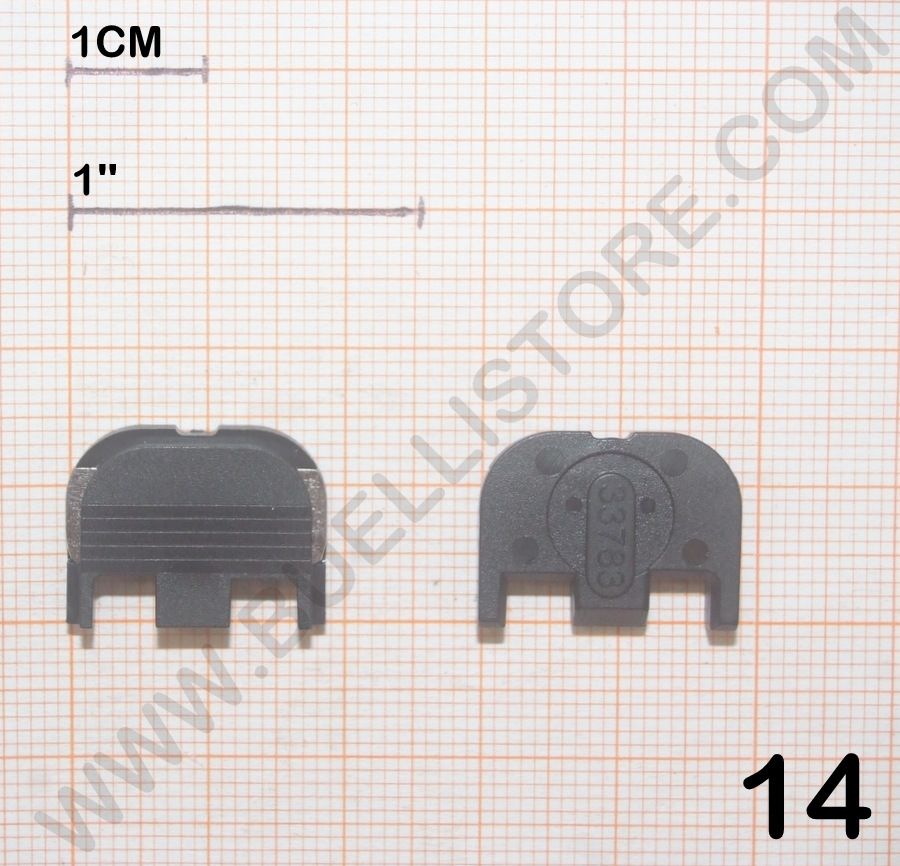 GLOCK GENERAZIONE 5 RICAMBIO PIASTRA BLOCCO PERCUSSORE -  n° ESPLOSO: 14
