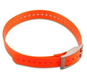 COLLARE IN BIOTHANE GARMIN DA 2.5CM COLORE ARANCIO