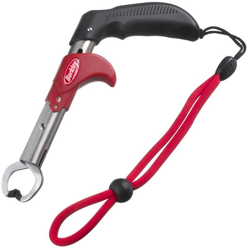 BERKLEY PINZA GRIP A PISTOLA IN ACCIAIO CON BILANCIA 