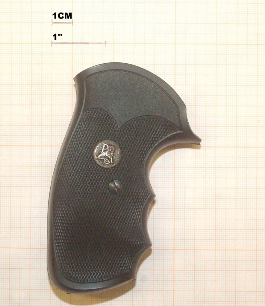 PACHMAYR - THE GRIPPER - GUANCETTE GOMMATE PER SMITH & WESSON J FRAME - ROUND BUTT