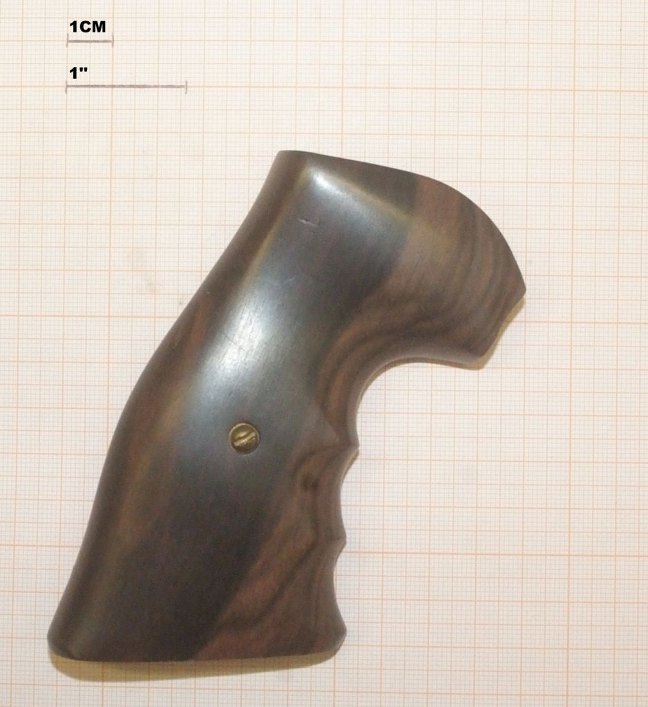 GUANCETTE IN LEGNO COMBAT SPL PER SMITH & WESSON TELAIO K FRAME - ROUND BUTT