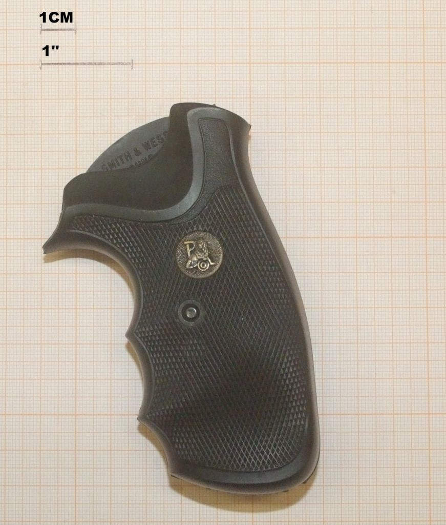 PACHMAYR - THE GRIPPER - GUANCETTE GOMMATE PER SMITH & WESSON J FRAME - ROUND BUTT