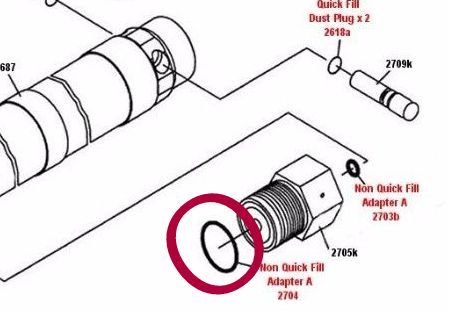WEIHRAUCH HW100 - O-RING 2704 