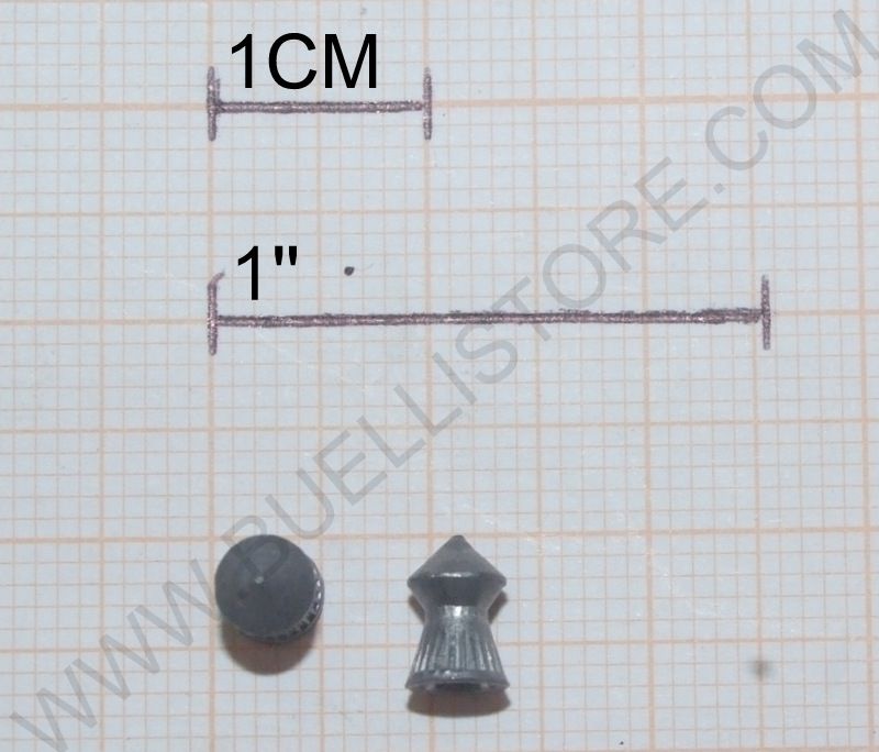 H&N PIOMBINI EXCITE SPIKE cal. 4,5 (.177) 0.55g - 400pz.