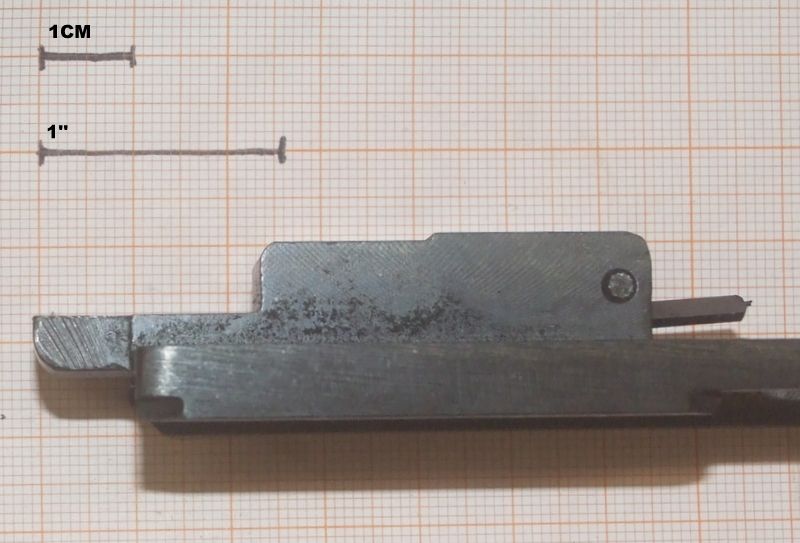 HATSAN RICAMBIO ACTION BAR PER FUCILI A POMPA CALIBRO 12 - N. ESPLOSO: R14877