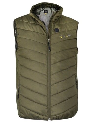 Gilet riscaldato Haunter con App-control Verde Oliva TG. L - HEATED VEST