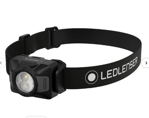 LAMPADA FRONTALE LEDLENSER HF4 - 110 LUMES 450 METRI 