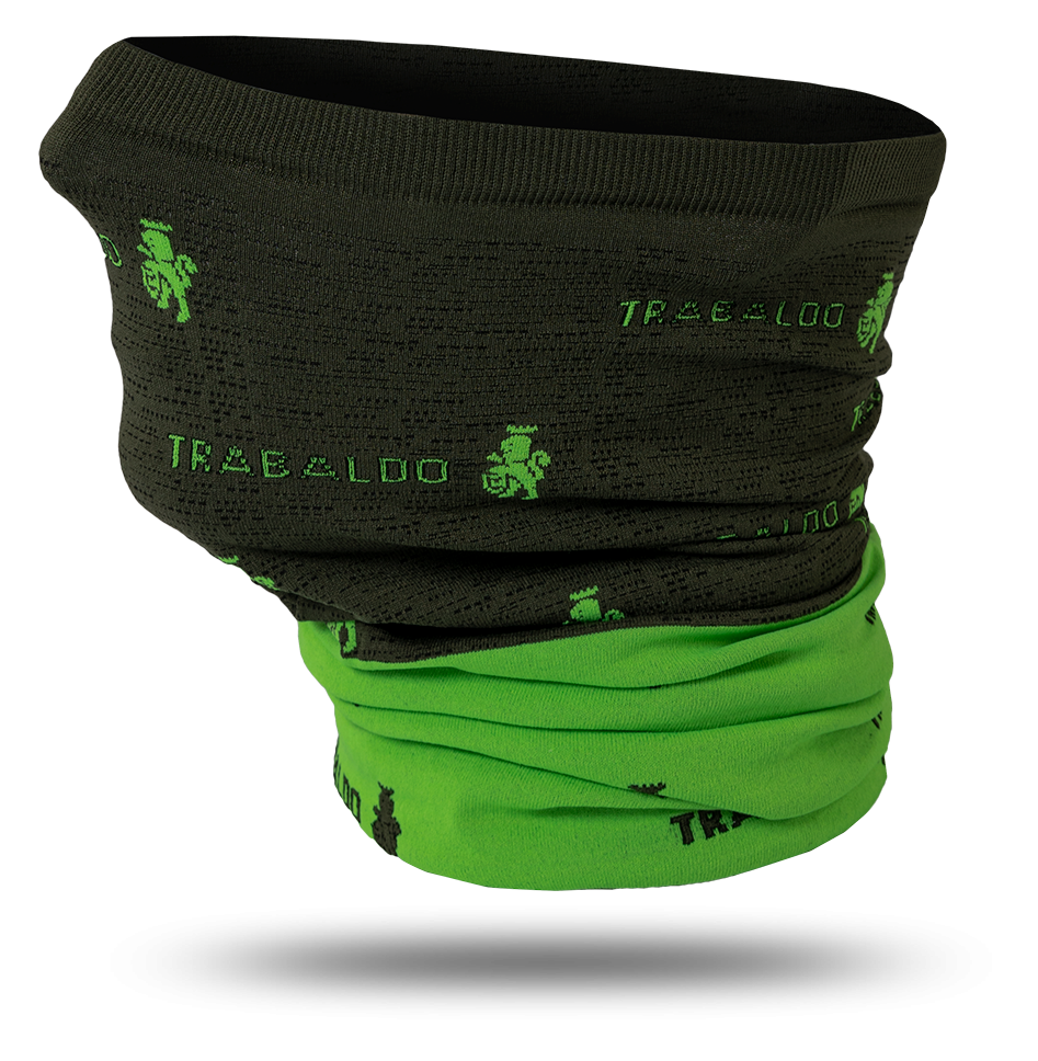 TRABALDO - SCALDACOLLO LEGGERO WARMER TAGLIA UNICA GREEN