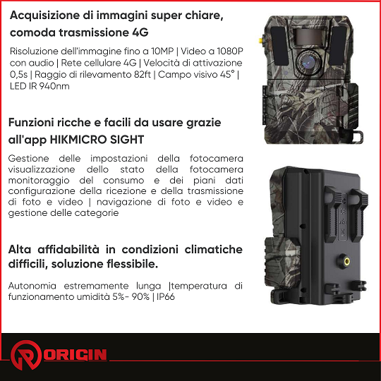 FOTO TRAPPOLA HIKMICRO M15