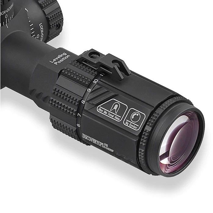 DISCOVERY OPTICS HS 6 - 24x50 SF (30 MM) CANNOCCHIALE CON CORRETTORE DI PARALASSE 
