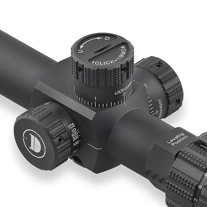 DISCOVERY OPTICS HS 6 - 24x50 SF (30 MM) CANNOCCHIALE CON CORRETTORE DI PARALASSE 