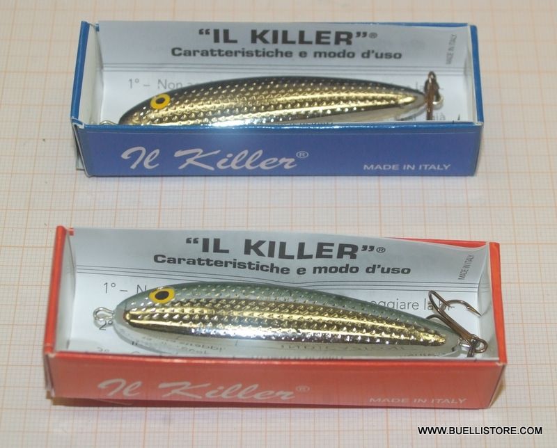 IL KILLER 7 CM SCATOLA BLU COLORE NERO 