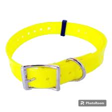 COLLARE IN BIOTHANE 1.8CM COL: GIALLO