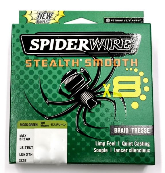 stealth smooth x8 - 0.07 mm - verde - 150 mt