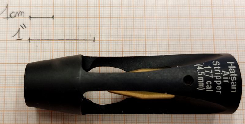 HATSAN AIR STRIPPER - COMPENSATORE PER BT65 CAL. 4.5