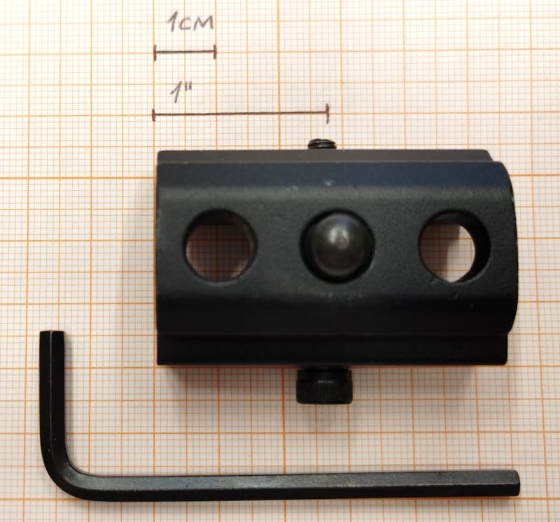 HAWKE BIPOD ADAPTOR - CLAMP /MORSETTO  PER SLITTE PICATINNY WEAVER - PORTACINGHIA 