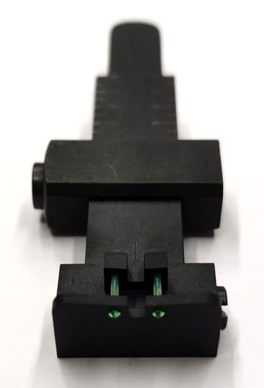 HATSAN n° ESPLOSO 2201-2210 REAR SIGHT GROUP - TACCA DI MIRA COMPLETA-ESCOR CAL 12 E 20