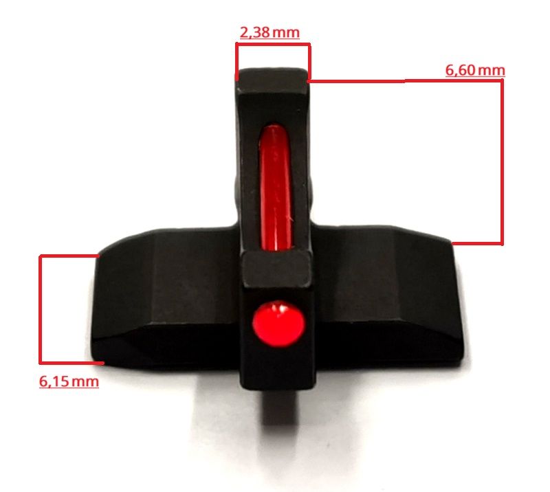BERETTA MIRINO MATCH PER 92X PERFOMANCE DA 2,8 mm