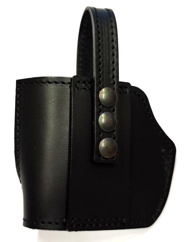 RADAR FONDINA IN CUOIO NERO mod. TANGA 