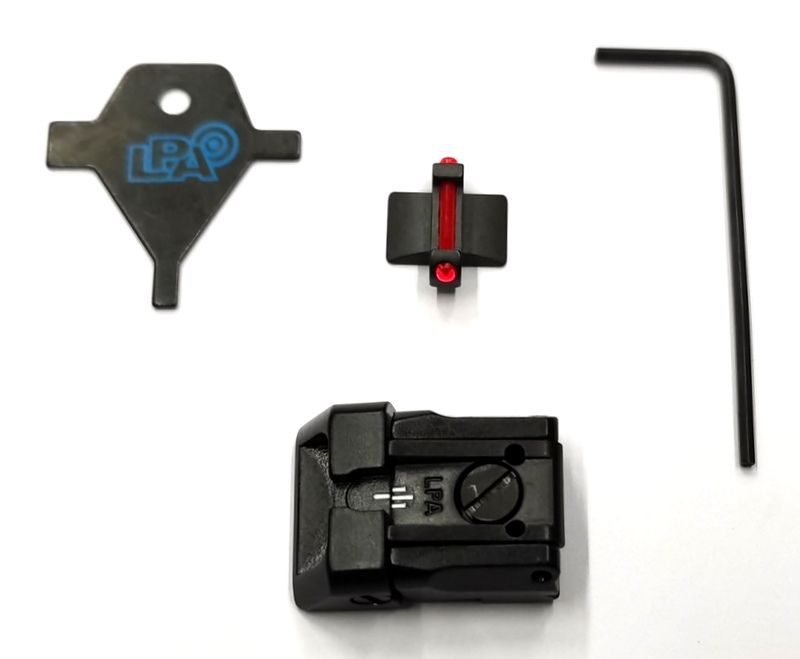 LPA TACCA DI MIRA REGOLABILE PER BULL M5 