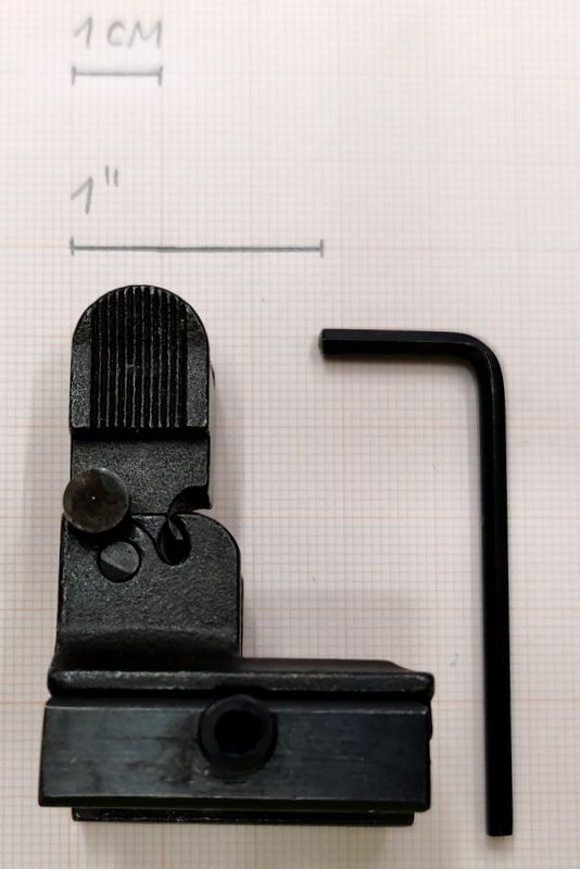 BLAUOPTIK MIRINO FLIP ABBATTIBILE PER PIATTAFORMA AR 