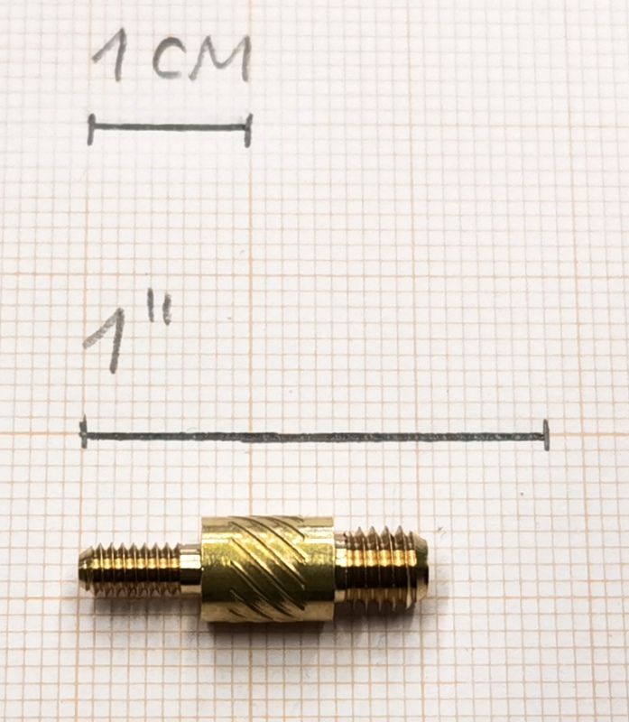 STILCRIN ADATTORE MASCHIO M5 - 1/8