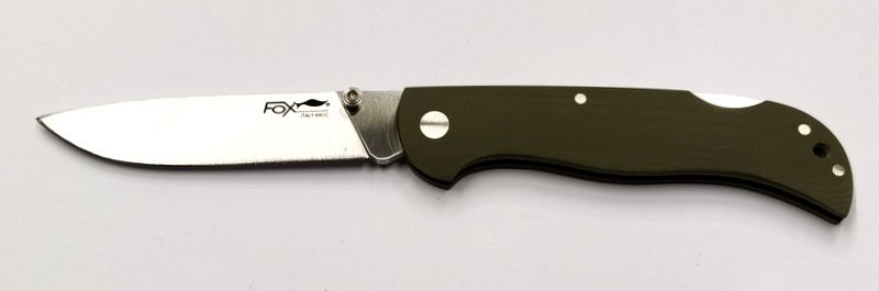 FOX FOLDING KNIFE GREEN G10