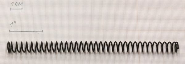 TANFOGLIO MOLLA DI RECUPERO LUNGA -140 MM -  11 LB / 5.09 KG 