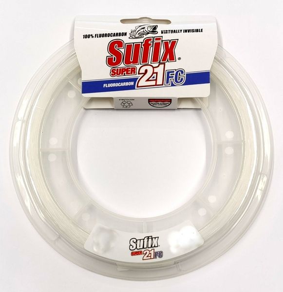 SUFIX SUPER 21 FC CLEAR  0.50mm - 50 mt