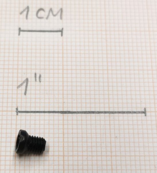 VITE TORX - PER IL FISSAGGIO DI SLITTE WEAVER SU FUCILI SEMIAUTOMATICI / POMPA