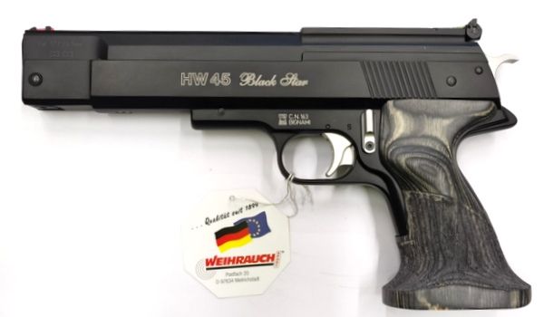 PISTOLA WEIHRAUCH HW 45 BLACK STAR