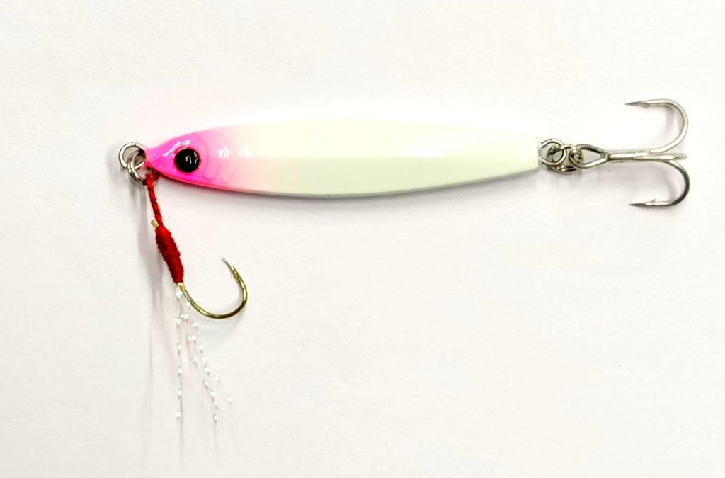 DAMIKI TOKON JIG 9G - #PINK HEAD GLOW