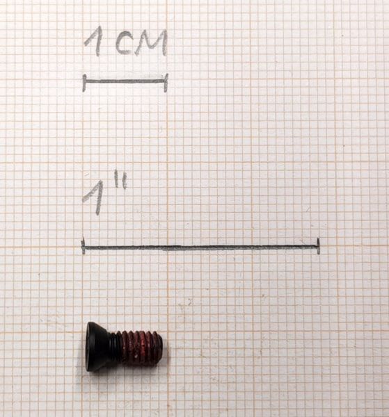 BERETTA VITE TORX PER CROCE ASTA DI DT11/DT10/692/SV10