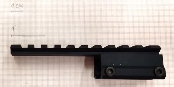 ATTACCO WEAVER IN ALLUMINIO A 2 VITI PER BERETTA OLIMPIA 