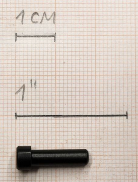 BOLT RELEASE PIN PER BROWNING BAR - BAR 3 / WINCHESTER VULCAN SXR