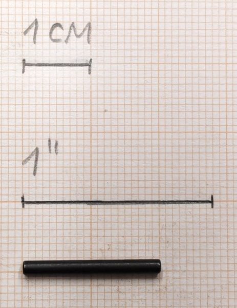 BERETTA SPINA PIOLO ARRESTO ELEVATORE PER AL391 cal. 12 E 20
